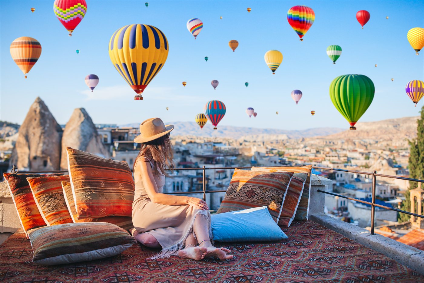Resting in Cappadocia during recovery
