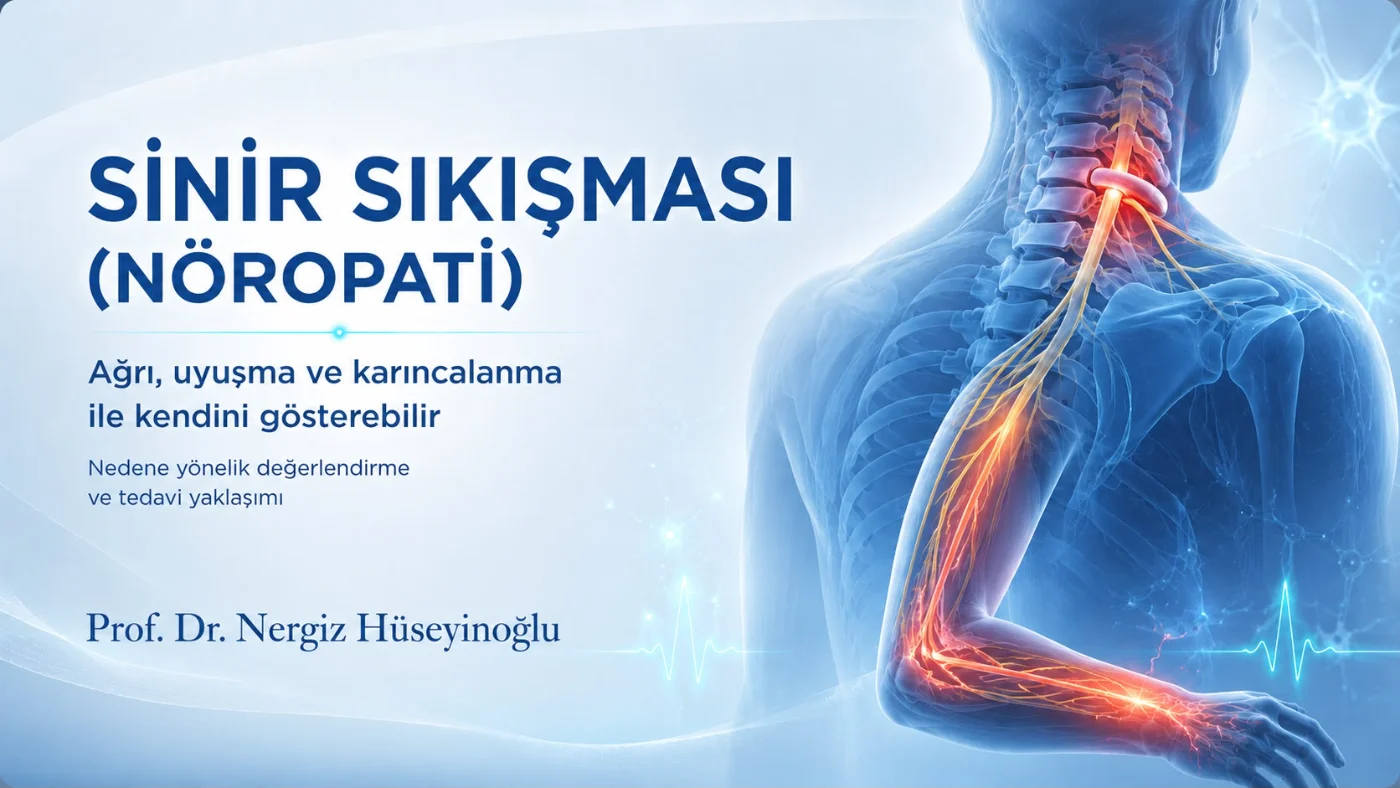 EMG ve sinir ileti incelemesi ile nöropati değerlendirmesi